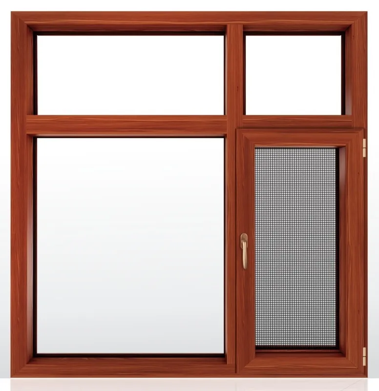 SERIE 70S — Puerta de doble vidrio con mosquitero